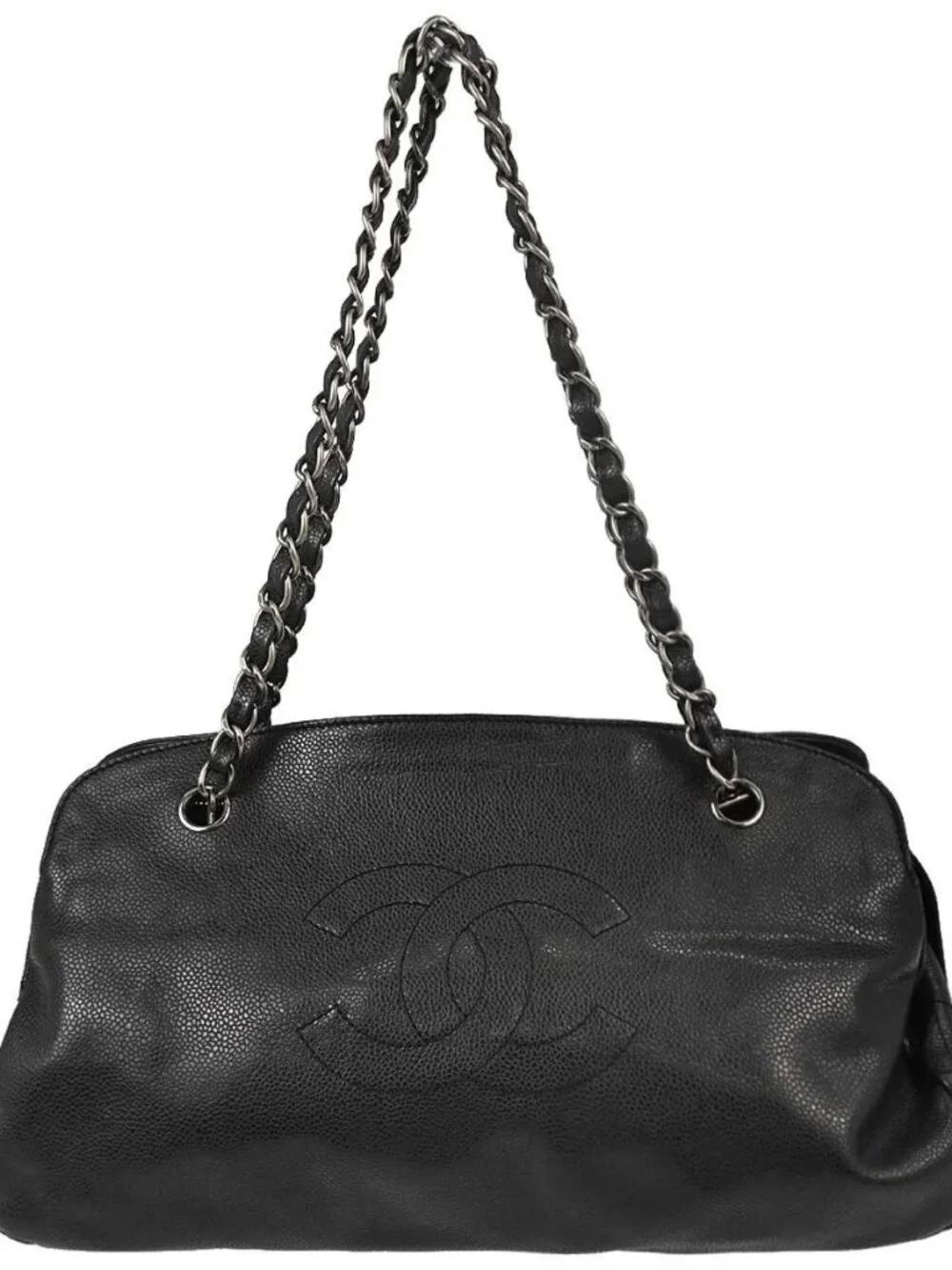 Chanel Black Calfskin Tote Handbag RQ04018